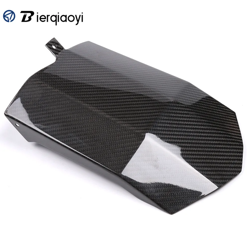 Carbon Брызговики мотоцикла для Yamaha MT-09 FZ-09 FZ09 MT 09 FZ 09 MT09 FZ09 углеродного волокна заднее крыло брызговик - Цвет: Carbon