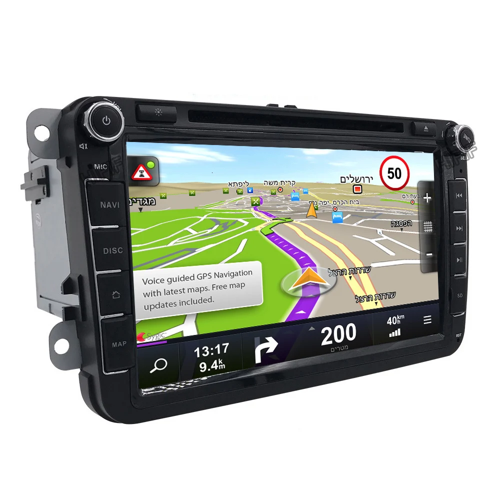 Автомобильный DVD-плеер DSP 2 din 8 дюймов Восьмиядерный Android 10 GPS для VW Passat CC Polo GOLF 5 6 Touran
