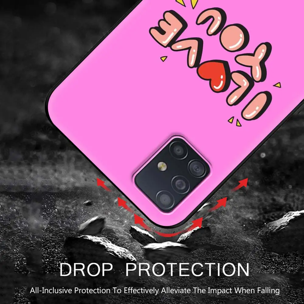 

Phone Case for Samsung Galaxy A51 A71 A70 A50 A40 A20s A30 A10s A20e A10 A02s A01 Silicon Back Cover Crown QUEEN & KING Couples