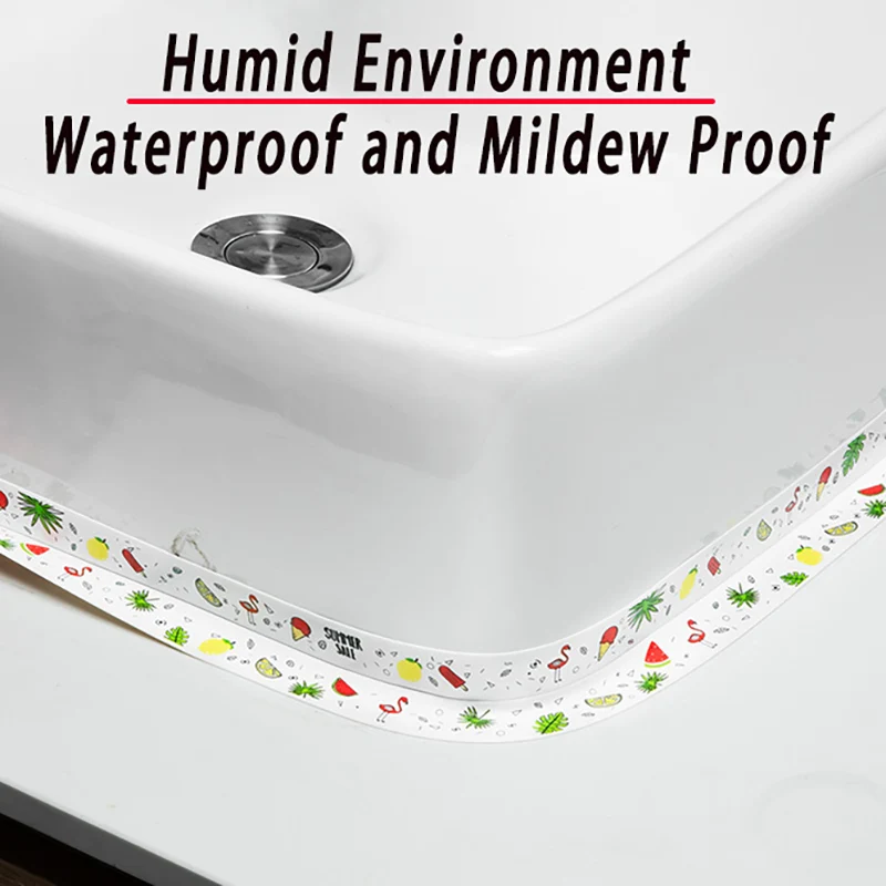 Кухня раковина Водонепроницаемый Стикеры анти пресс форм лента Ванная комната