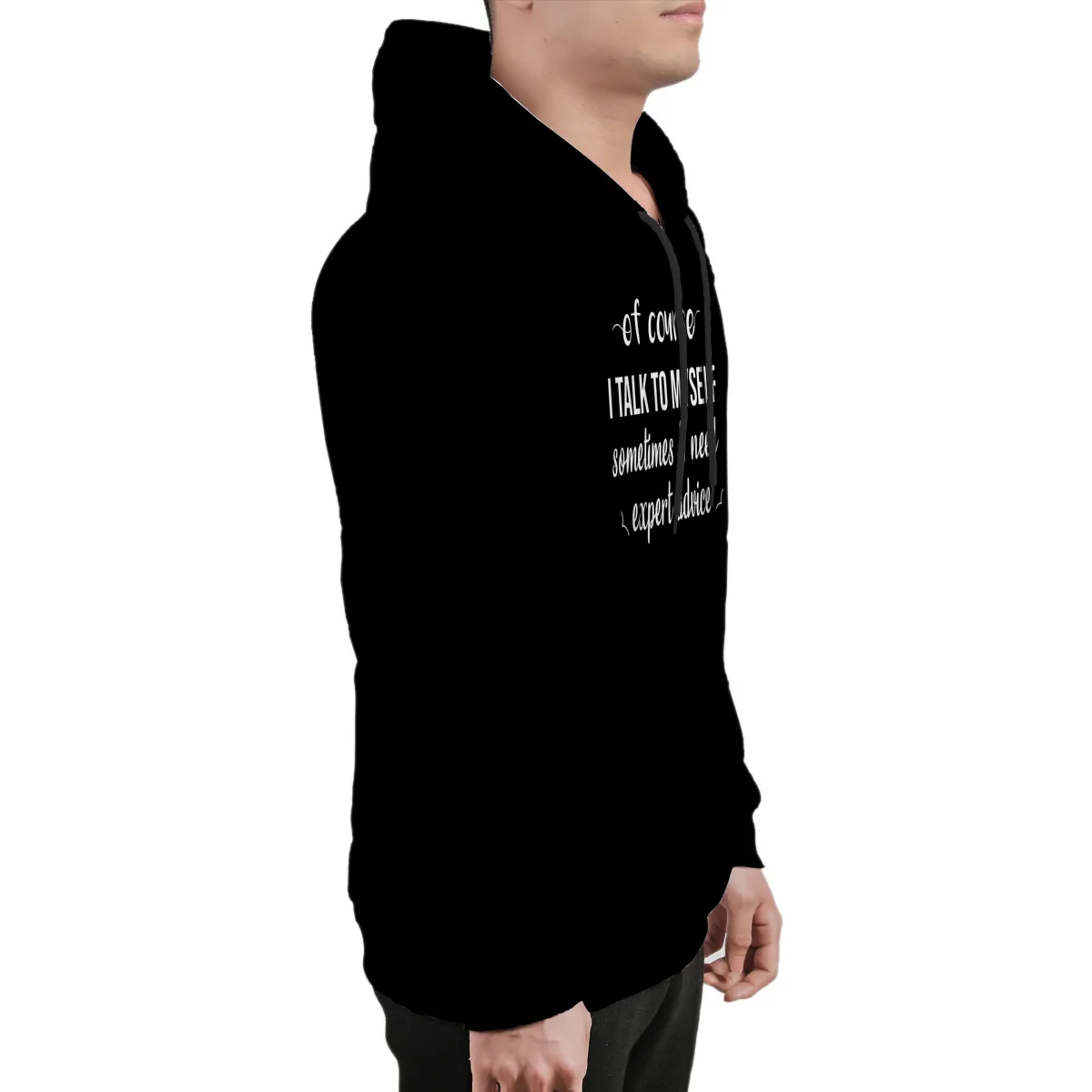 

Men's Hoodie of course I TALK TO MYSELF sometimes I need Oversized Streetwear Top quality sweatshirt women Sweat Homme 37476