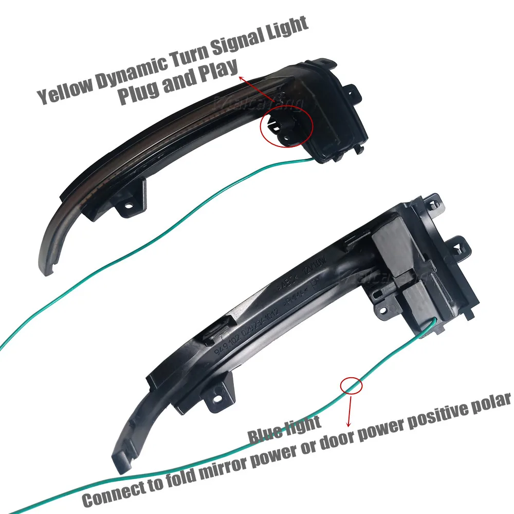 

Dynamic LED Turn Signal Light For Audi A4 A5 B8.5 S5 RS5 RS4 RS3 A3 8P 2013 Side Wing Mirror Indicator Repeater Blinker Lamp