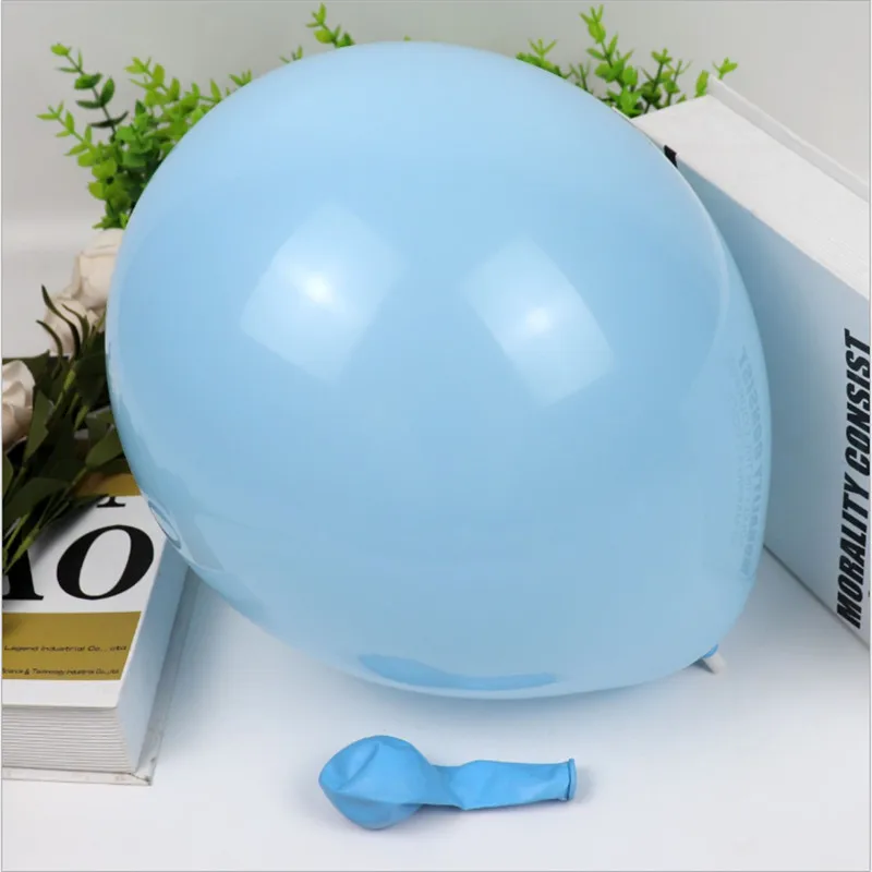 20 шт 10 дюймов латекса воздушный шар с гелием мгновенной проявки Macaroon Свадебные