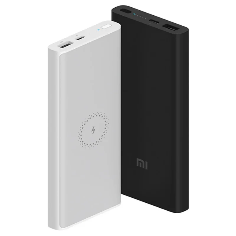 Xiaomi 10000mAh беспроводной банк питания WPB15ZM 10W Выход двухсторонняя Быстрая зарядка