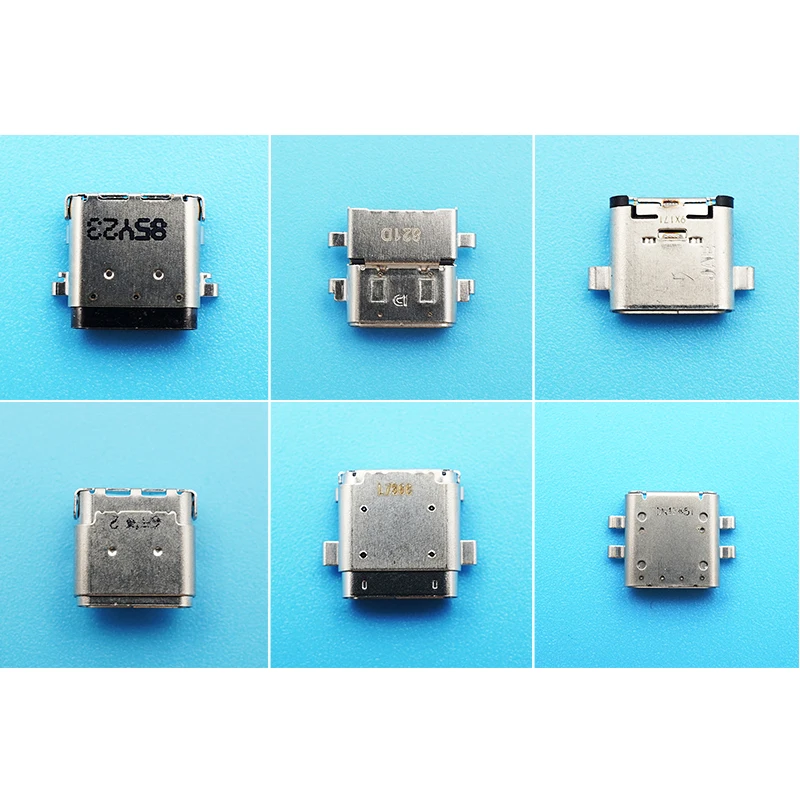 

90pcs/lot Micro USB Port Charger Dock Plug Connector 6 model Type C USB Charging Charger Port Connector For Lenovo DELL