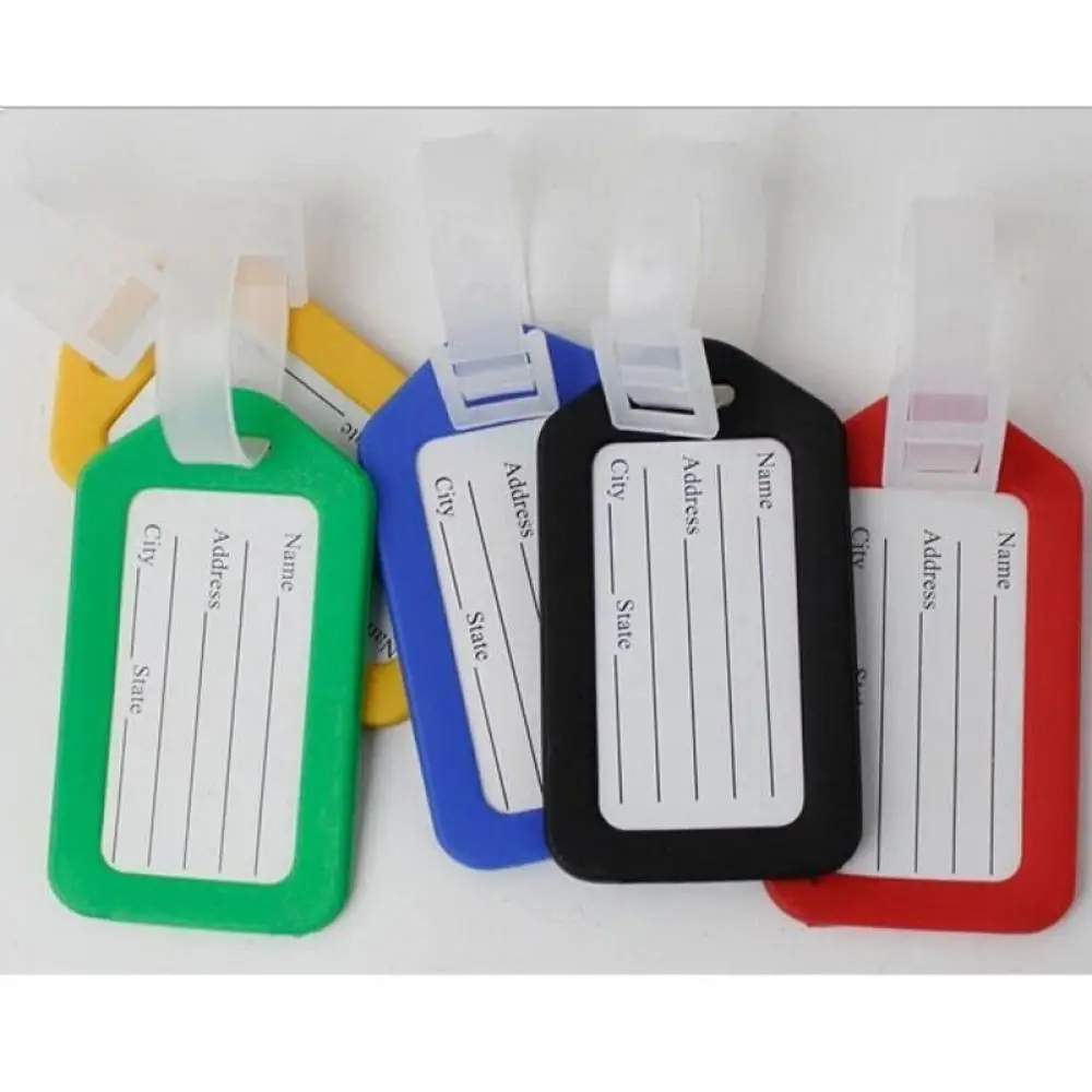 1 шт. Горячая продажа случайные бирки этикетки ремень Имя Адрес ID чемодан сумка