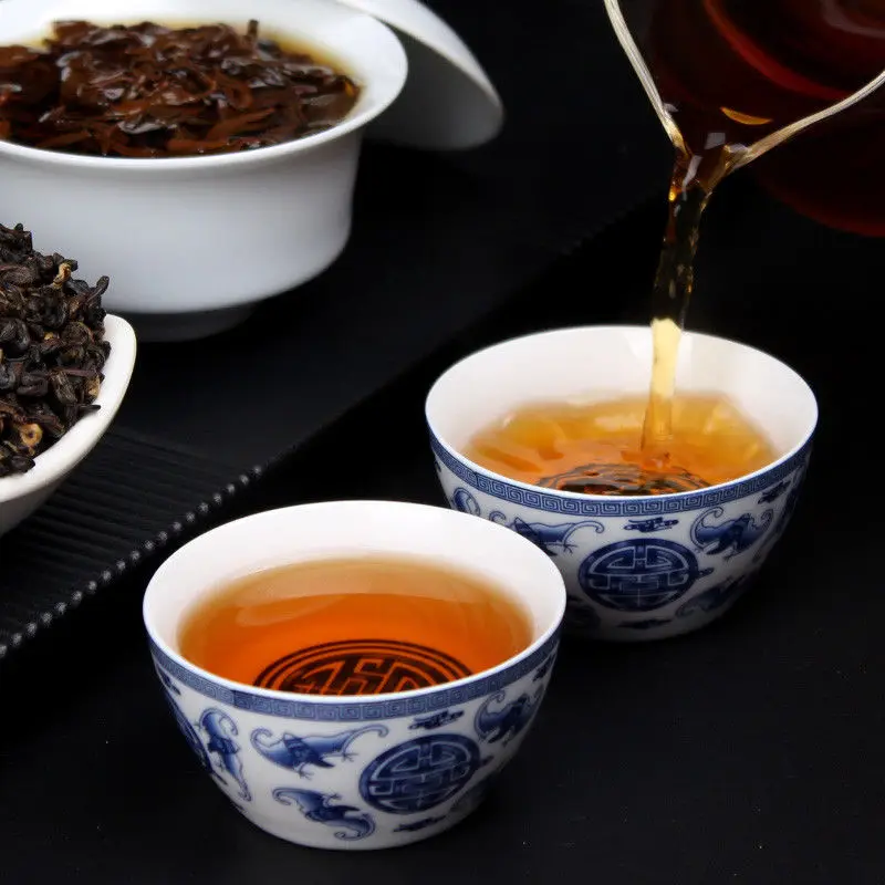 YUN NAN Dian Hong Dianhong 250g t&eacute; chino negro Caracol Dian Hong negro Premium-3