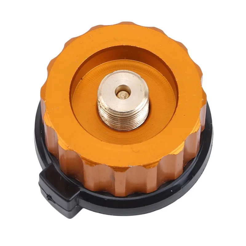 

Outdoor Camping Butane Stove Gas Refill Adapter Cartridge Gas Nozzle Bottle Type Cartridge Screw Type Valve Canister Connector