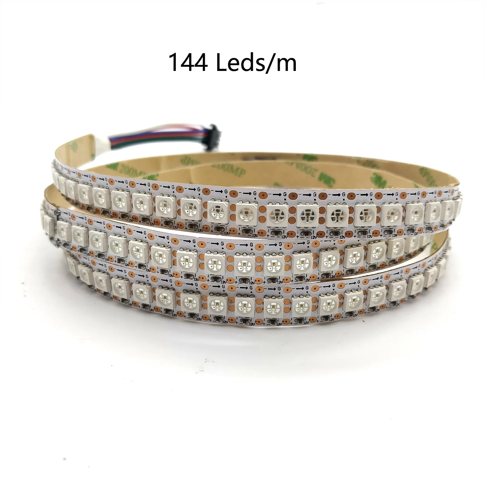 1m/2m 144 Led WS2812B WS2812 WS2813 WS2815 прокладки СИД светильник Водонепроницаемый