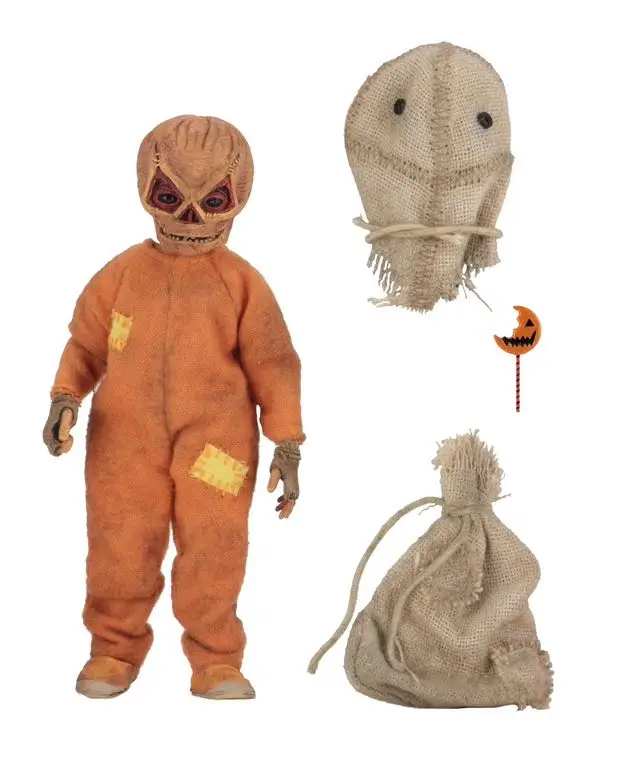Trick R Treat Sam Clothed " масштаб фигурка с сумкой и леденец Хэллоуин 2007 классический фильм игрушки NECA коллекция кукла