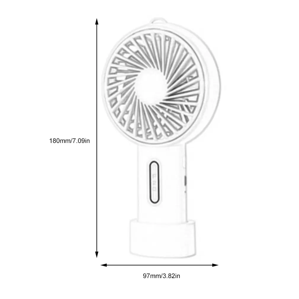 

F20 Mini USB Rechargeable Handheld Fan Portable Fan Home Student Portable Desktop Office Fan Outdoor