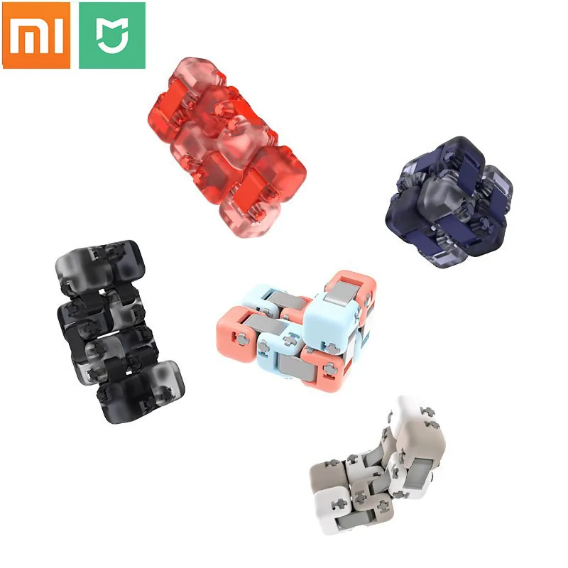 Оригинальная игрушка Xiaomi Mijia Finger Bricks Stress Relief Spinner Toy Smart Fingertip Building Blocks Toys Home Gift for Kids.