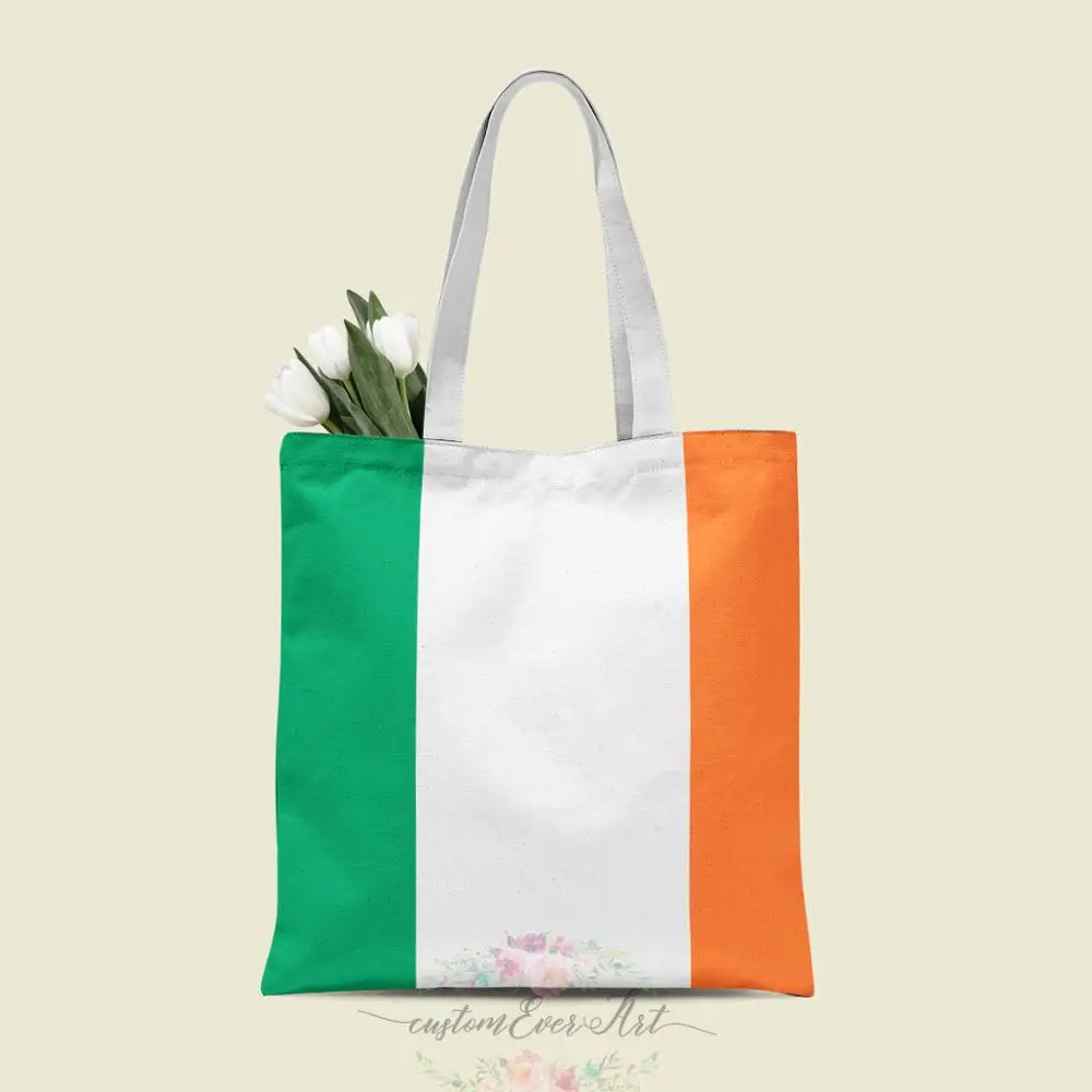 Ирландская Сумка тоут индивидуальные холщовые ранцы для учителей сумки подарков