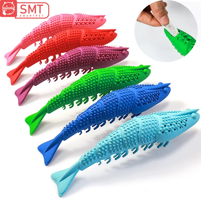 Моделирование Омаров кошка игрушка жевать с котенок Зубная щётка для чистки