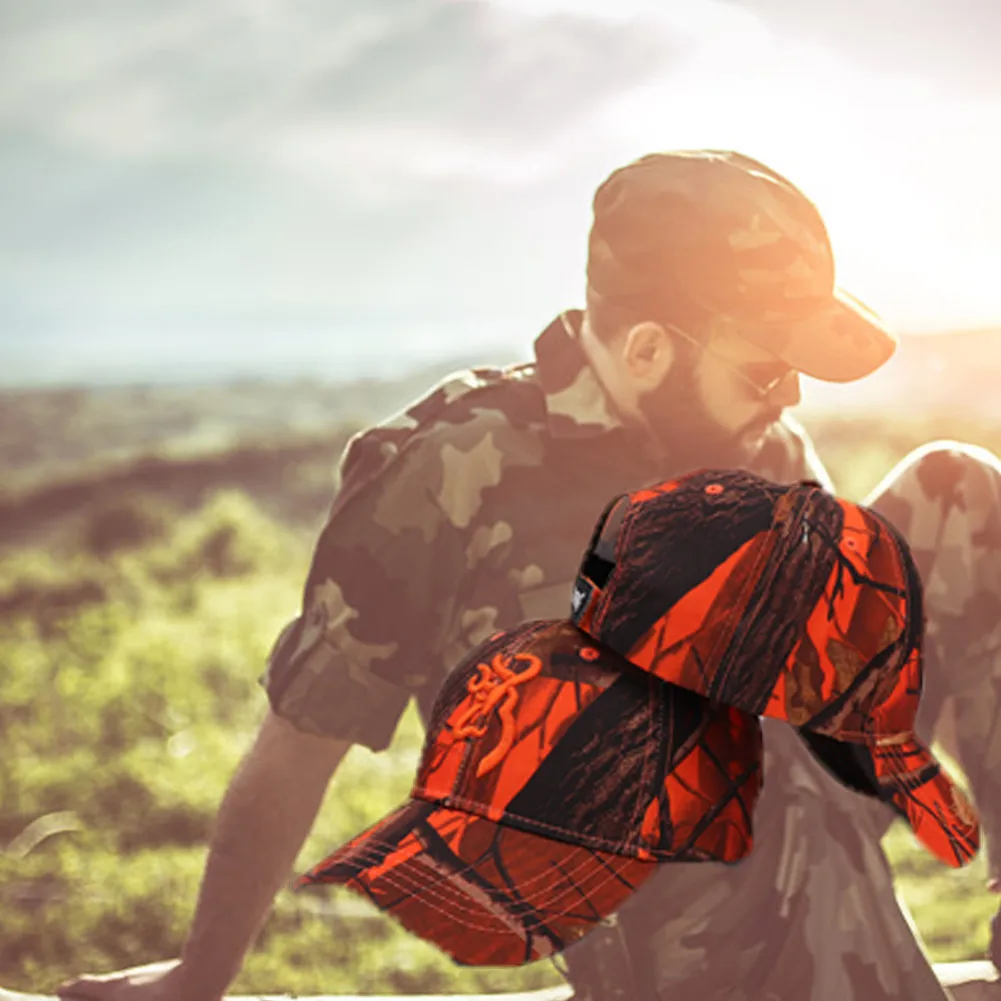 Спорт на открытом воздухе унисекс камуфляж Кепки Бейсбол Рыбалка s Для мужчин