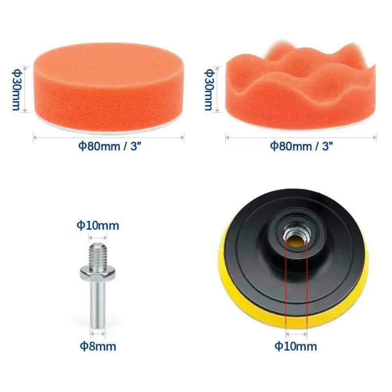 

Compound Polishing Pads Woolen Sucker Thread Adapter Wave&Flat Soft&Hard