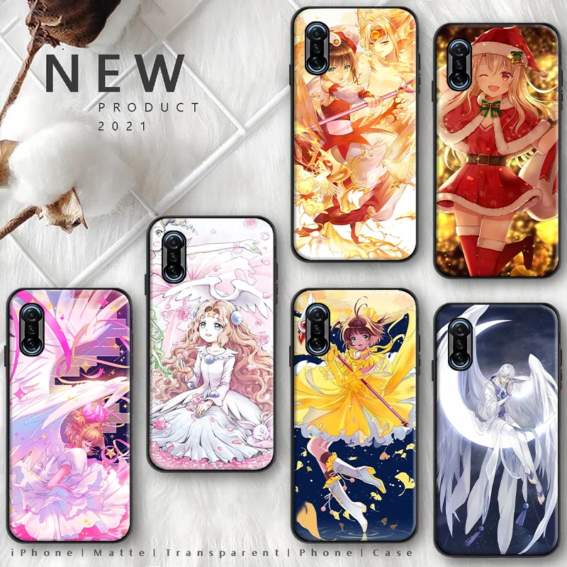 

Magical Girl Anime Phone Case For Xiaomi Redmi 9T 9 9C 9A 9AT 9i 7 8 7A 8A Note 7 8 Pro Note 8 2021 Funda Coque Carcasa Cases