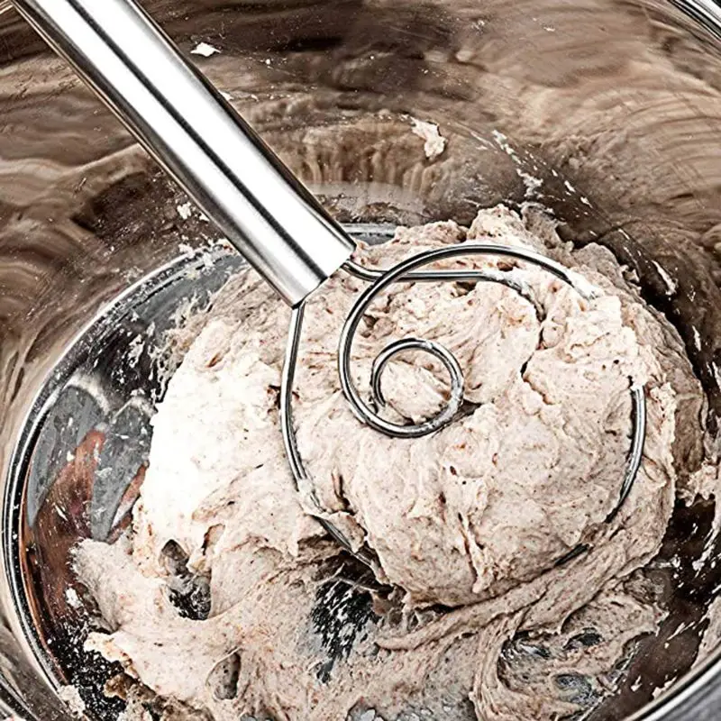 

Датский венчик палка Нержавеющая сталь ручка блендер DIY Тесто для выпечки Gadge X7JE