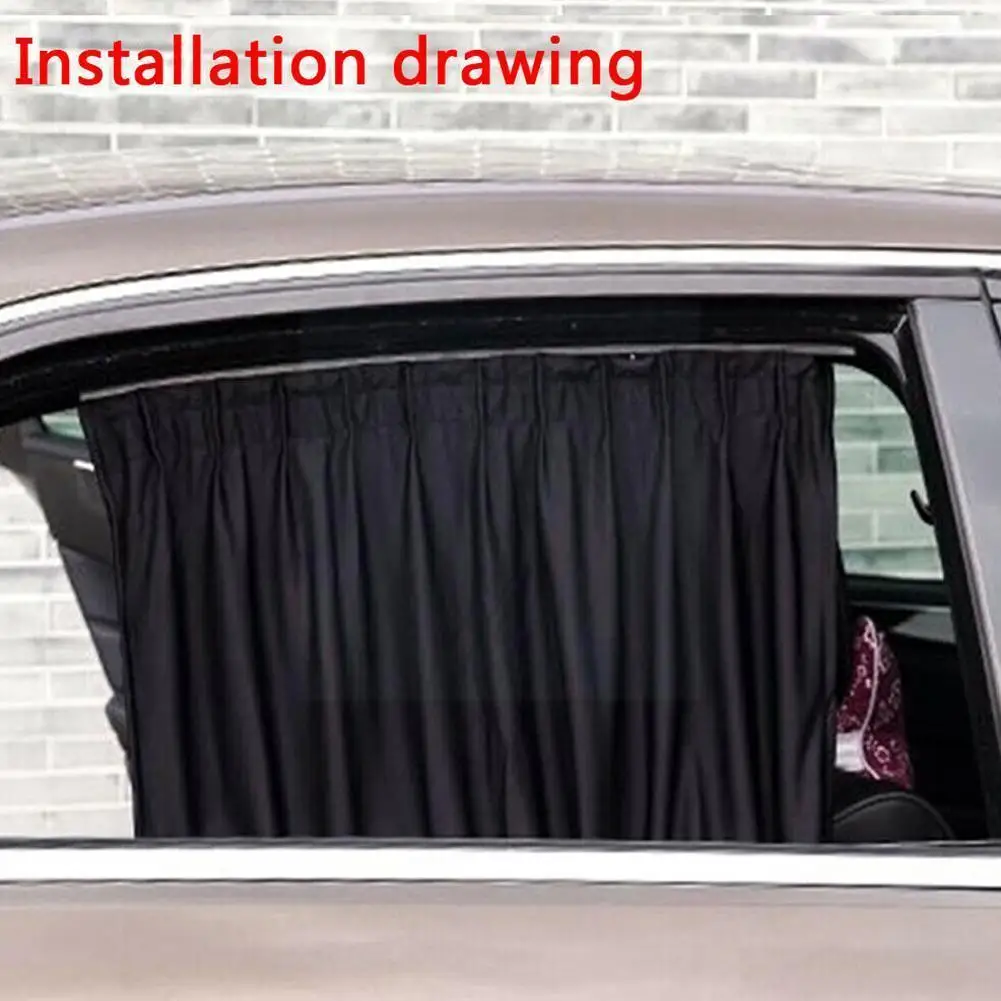 

1pcs 2021 New Track Car Side Window Shade Windshield Shade Cover Curtain Auto Shade Block Anti-uv For Suv T9c2