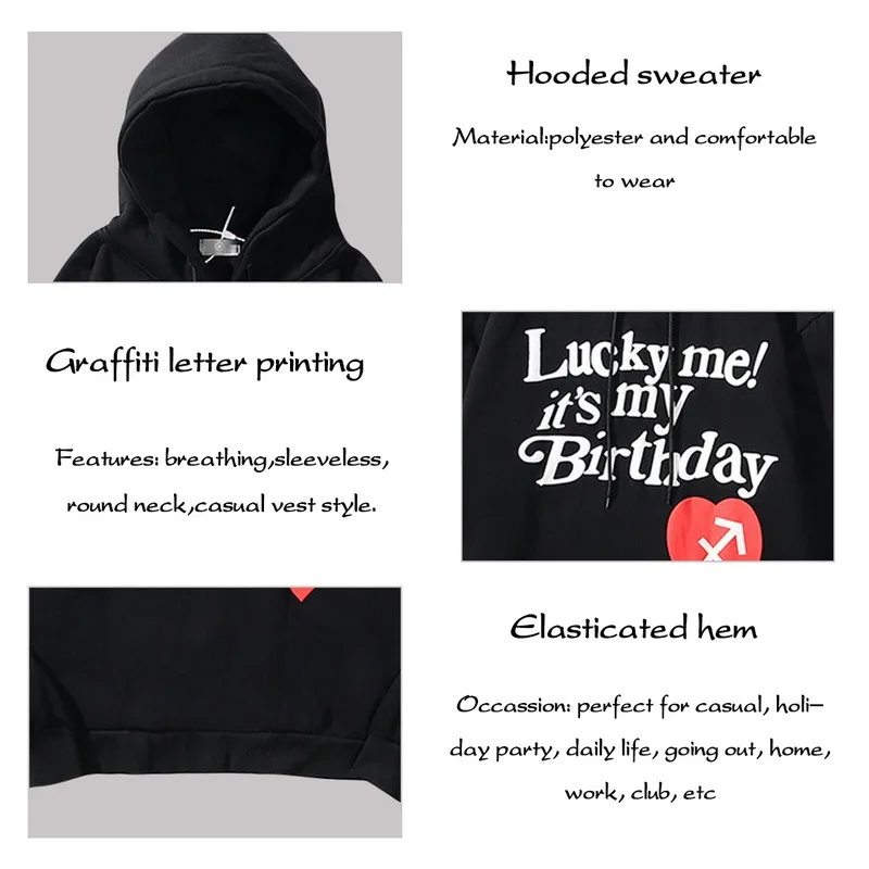 

Printing HOODIE Sweatshirt Fashion Japan Harajuku Pullover Sweatshirt Casual Hip Hop Streetwear Casual Male Tops