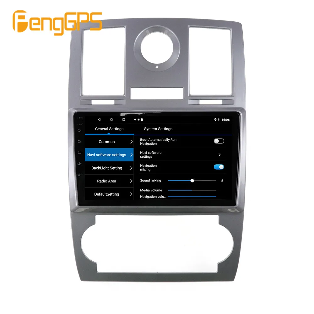 DVD-плеер для Chrysler 300C Jeep Dodge 2004-2014 Android Мультимедийное радио GPS-навигация Carplay DSP