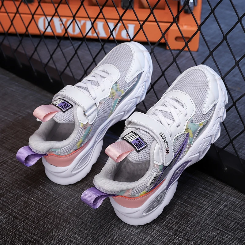 

Children Sneakers 2021 Breathable Sport Boys Shoes Outdoor Walking Casual Footwear Fashion Trainers Kids Shoes Tenis Masculino