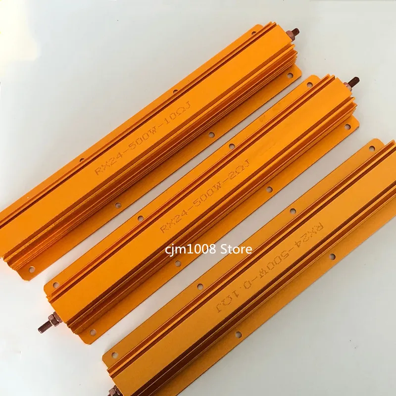 1 шт. алюминиевый мощный металлический корпус чехол с проволочным резистором RX24