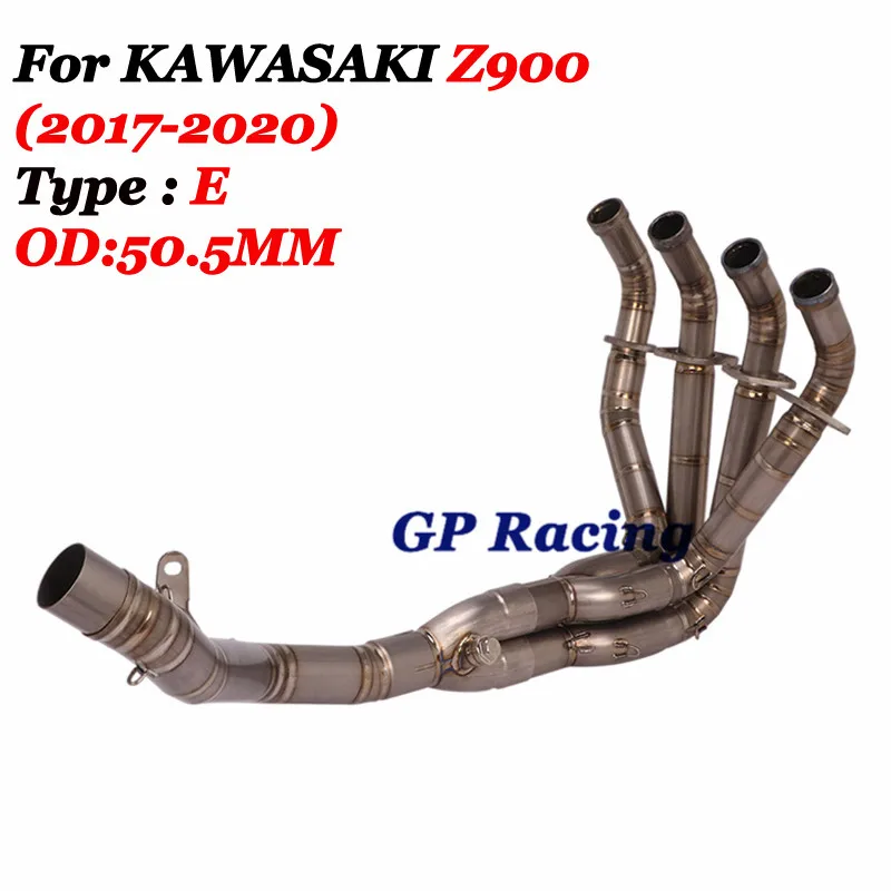 Slip On выхлопных газов для KAWASAKI Z900 2017-2020 мотоциклетные полной выхлопной системы