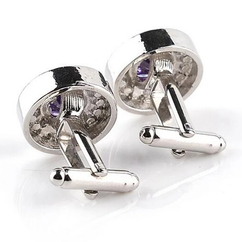 2 пары модные стразы Запонки женские мужские платья Бизнес Свадебные Подарок