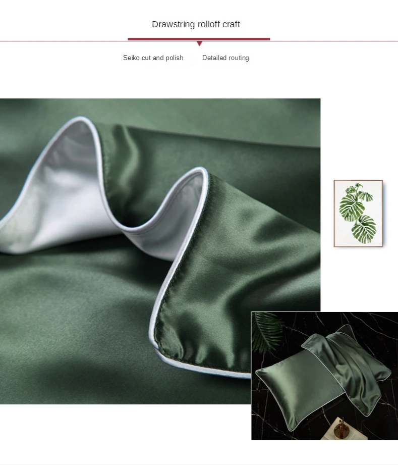 

100% Pure Silk Pillowcase Real Silk Pillowcase 19 Momme Natural Silk Pillowcase Mulberry Silk Pillow Case Silk Pillowcase Cover