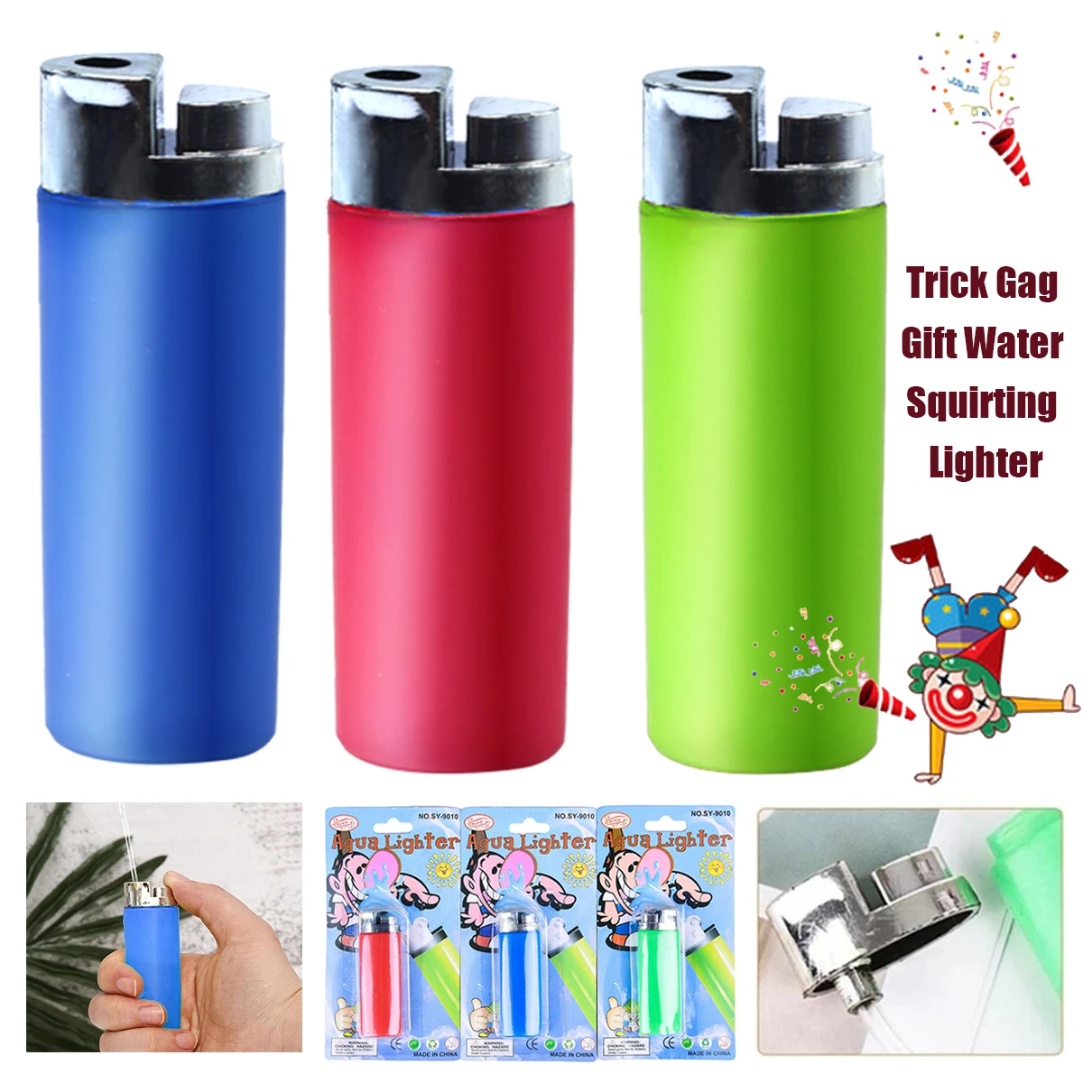 

Водяная зажигалка, забавная вечеринка, искусственная Зажигалка в подарок, Забавная детская зажигалка, детская игрушка для розыгрышей, случ...