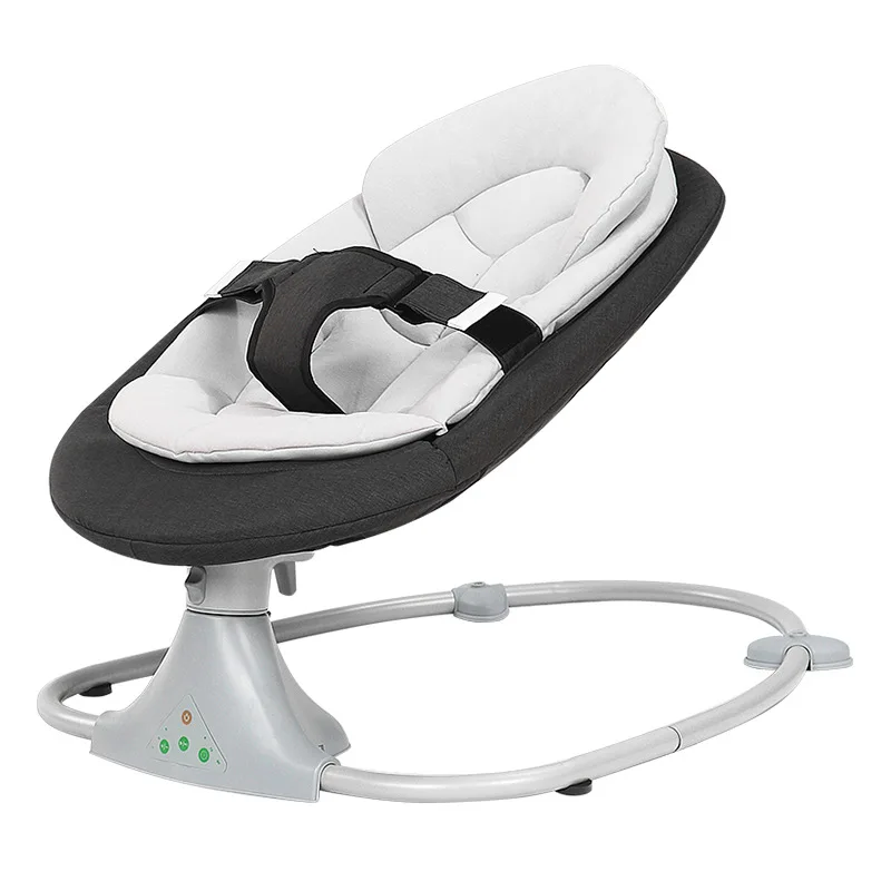 Baby electric cradle chair baby soothing rocking bed multifunctional coaxing baby sleeping baby artifact newborn can be adjusted