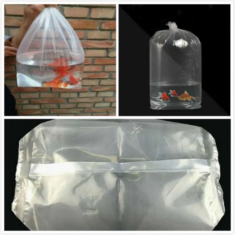 10PCS Aquarium Atembeutel Verschnaufpause Taschen Transport LongLife Fisch Garnelen 10cmX30cm/12cmX35cm/14cmX40cm – Detail 3