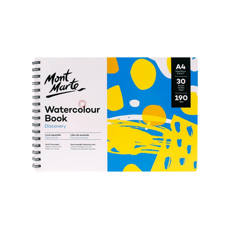 

Professional Watercolor Sketchbook 190g/m2 Water Color Drawing Paper for Student Transfer Paper Papel Para Acuarela Art Supplies