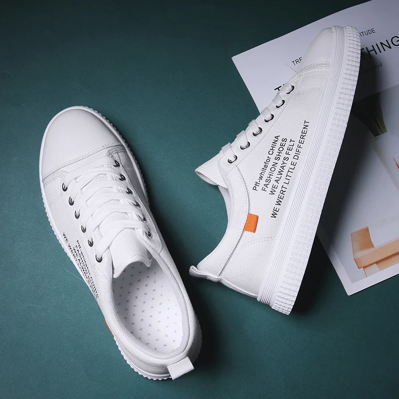 Couple models personality fashion skateboard shoes wild trend canvas unisex sports casual men's sneakers men | Спорт и