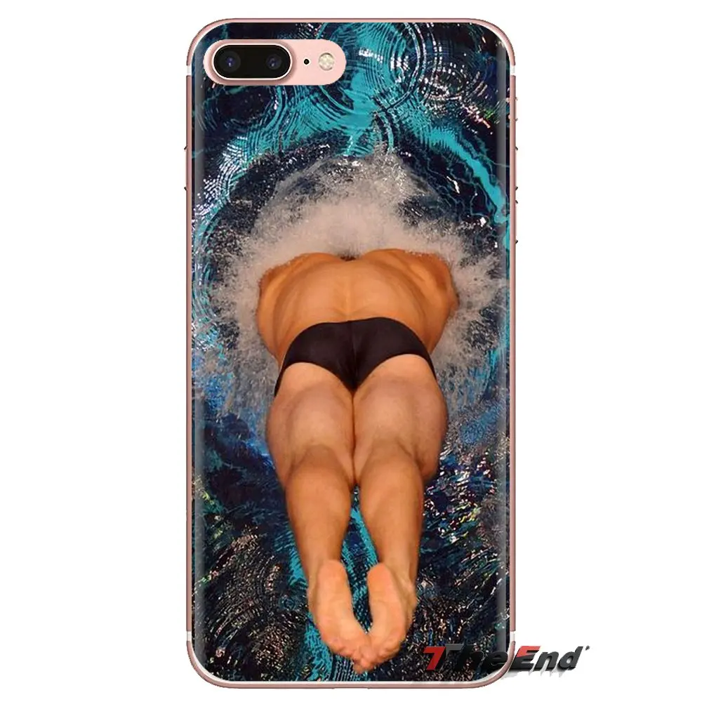 Soft Transparent Shell Covers Olympic diving Sport Poster For Xiaomi Redmi 4A S2 Note 3 3S 4 4X 5 Plus 6 7 6A Pro Pocophone F1 |