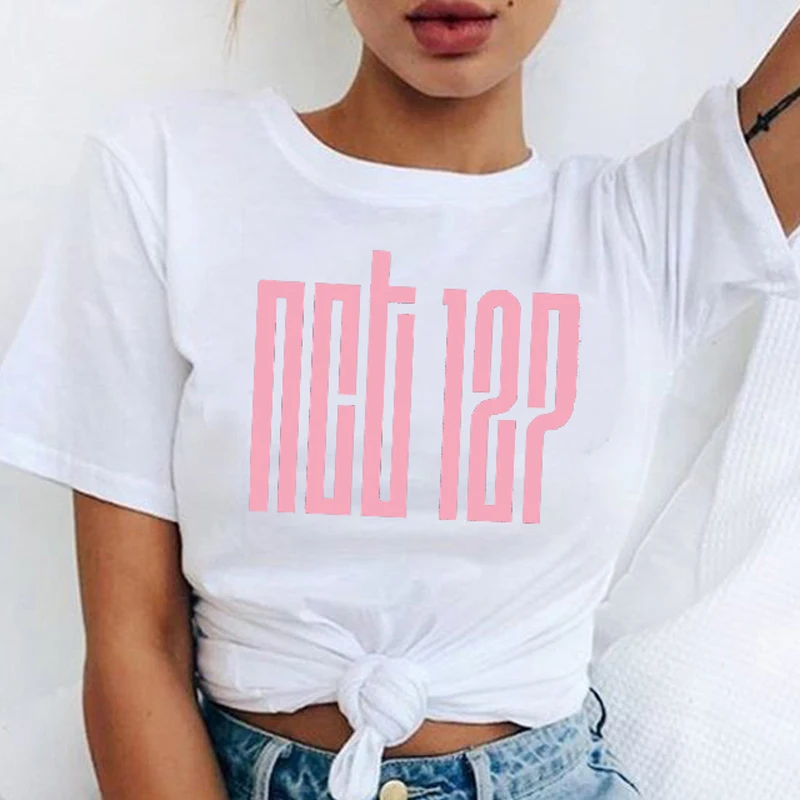 Футболка в стиле K POP Nct 127 одежда для детей женская футболка Повседневная с