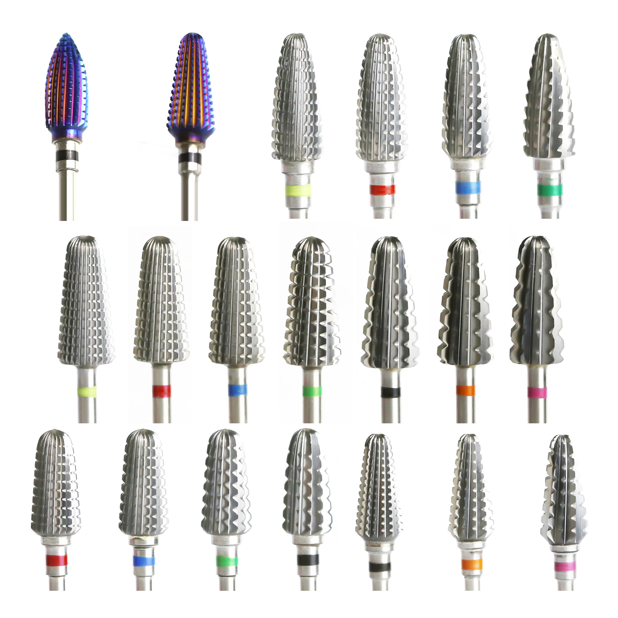 Высококачественные вольфрамовые фрезы 1 шт. электрическое сверло для ногтей 20