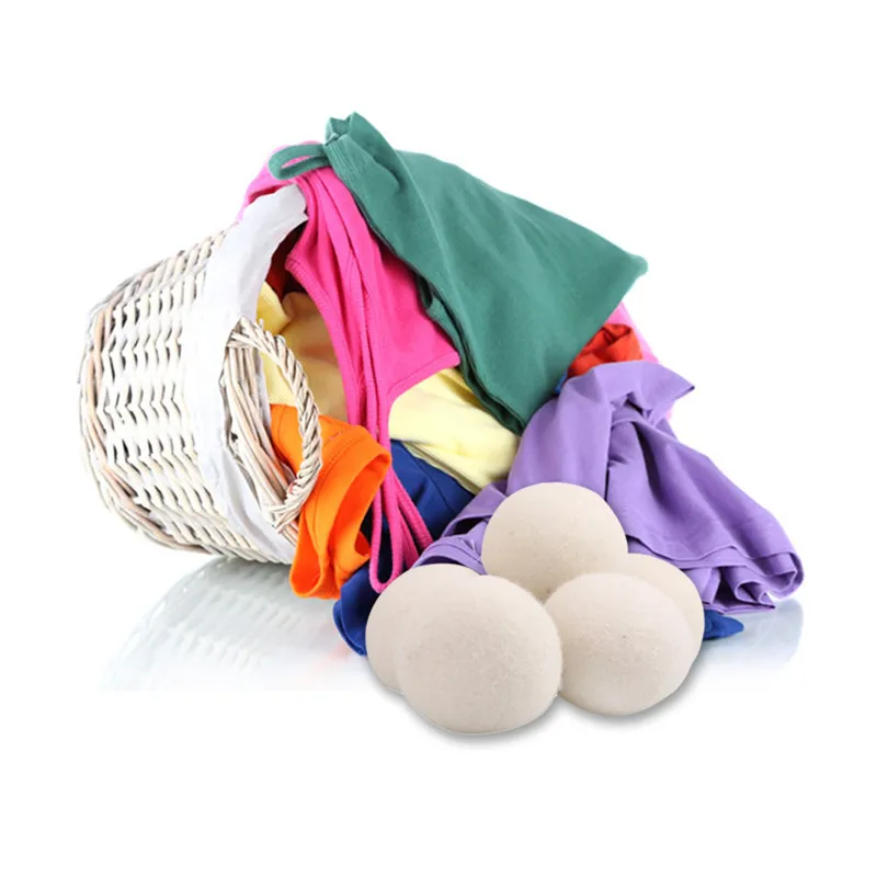 

Laundry Clean Ball Premium Wool Dryer Lavanderia Washing Ball Reusable Natural Organic Laundry Fabric Softener Ball