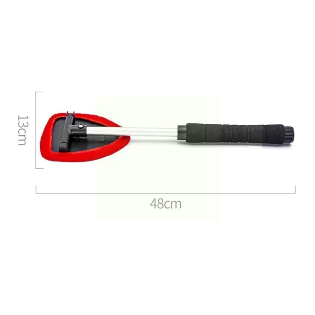

Long Handle Car Windshield Wiper Brush Telescopic Handle Towel Soft Window Wiper Care Car Glass Tool Brush Cleaning Washer D6n1
