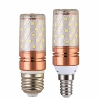 e27 e14 12w smd2835 led corn bulb 220 240v energy saving three color dimming led corn lamp for home decoration light