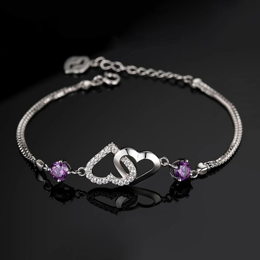 Сердце Форма браслет для женщин ювелирные изделия аксессуары Мода Handwrist 2019 из