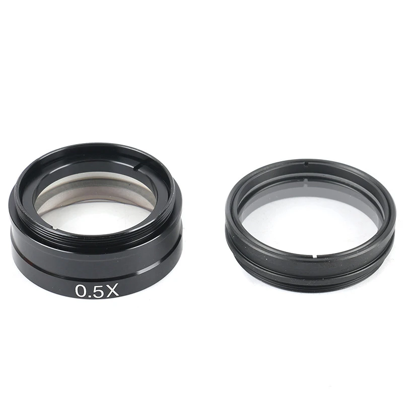 

0.35X, 0.5X, 1X, 2X Auxiliary Large Objective Lens Is Suitable for 10A Monocular Video Microscope
