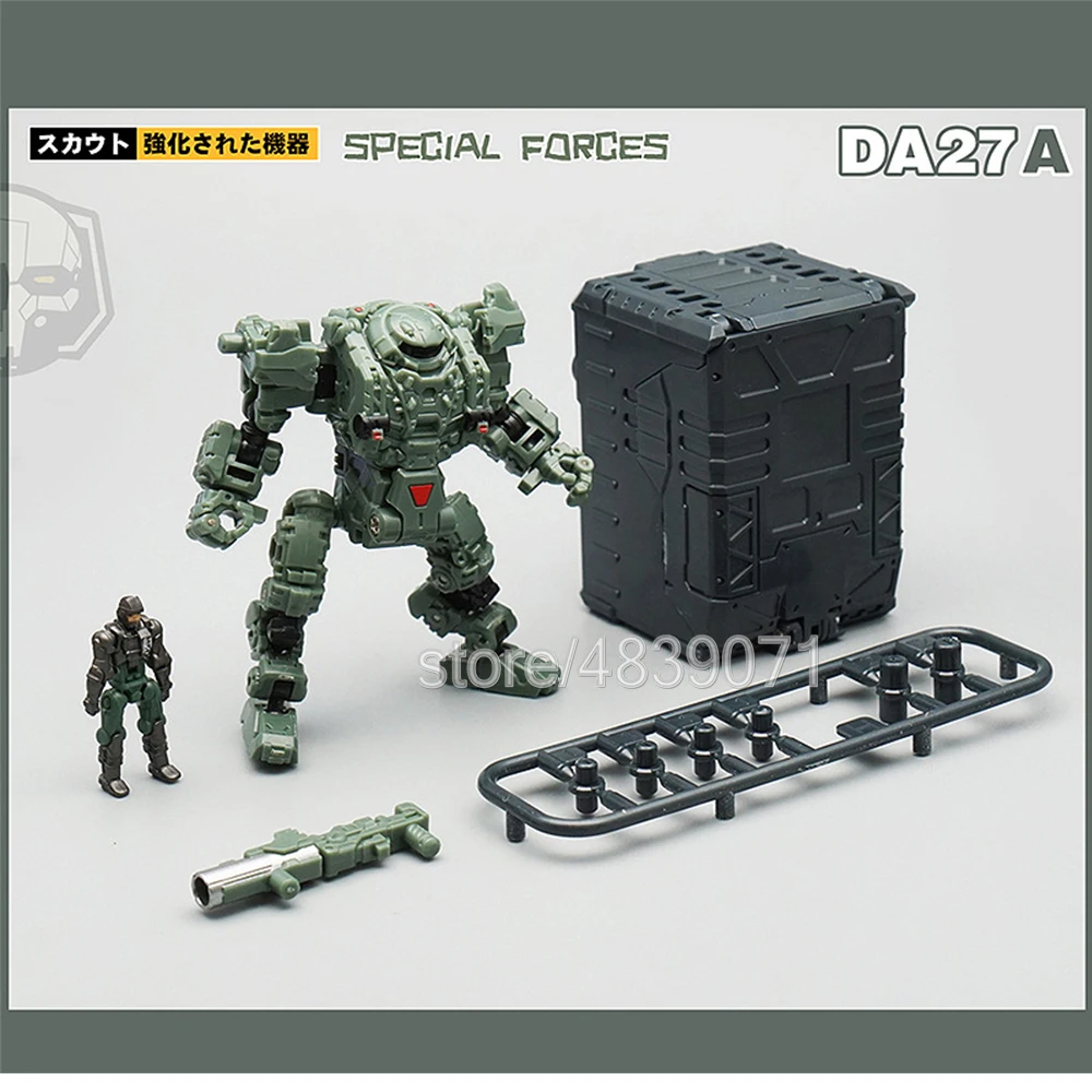 MFT DA27 DA27A DA27C Diaclone трансформация мощность ed-suit power Suit черный мех Solider Lost Planet фигурка игрушка