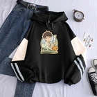 Harajuku Aobajohsai Setter No. 1 Oikawa Tooru Haikyuu Аниме толстовки в эстетическом винтажном стиле мультфильм мужская уличная одежда зимние свитшоты