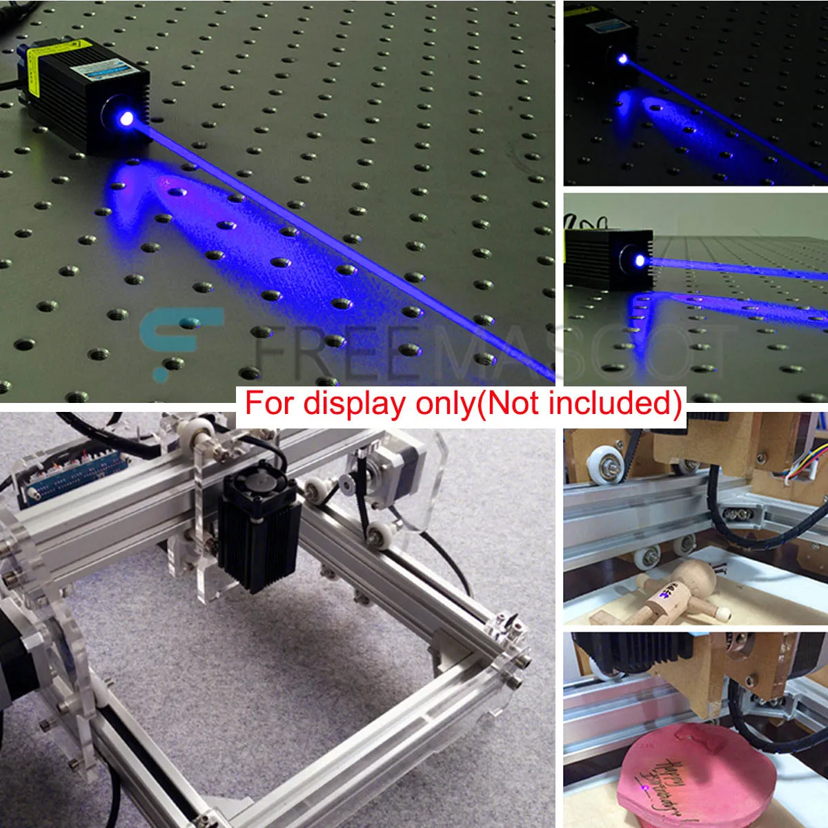 Синий лазерный модуль CWLASER 100 мВт 1 6 Вт 3 5 для лазерной гравировки сделай сам