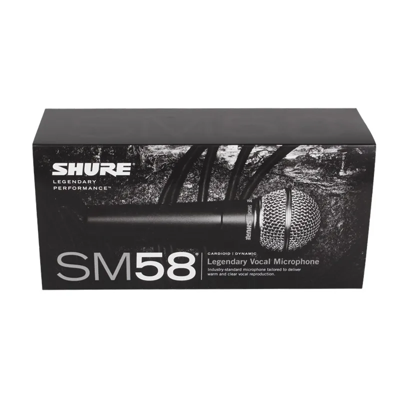 Микрофон Shure SM58/SM58S проводной профессиональный вокальный кардиоидный