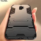 Чехол для Samsung Galaxy S9 Plus, силиконовый чехол, противоударный жесткий армированный ПК робот, тонкие задние Чехлы для телефона Samsung S9, оболочка