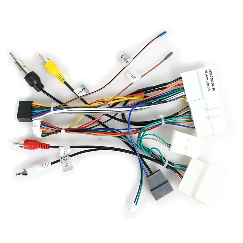 

16-контактный автомобильный адаптер для радиоприемника Nissan ISO, комплект штекеров, Кабельный адаптер для Nissan вилка для автомобилей и play