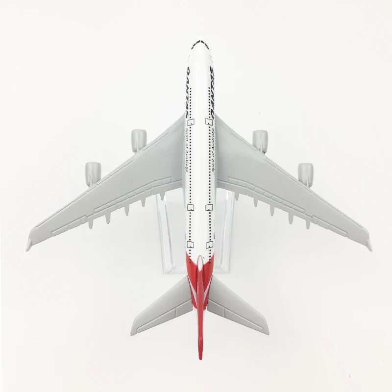 16 см 1/400 Масштаб литья под давлением Airbus Qantas A380 Airways Boeing B747 400 модель самолета